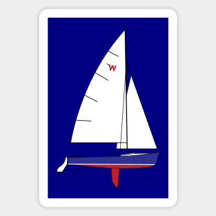 Wayfarer Dinghy Sailboat Magnet